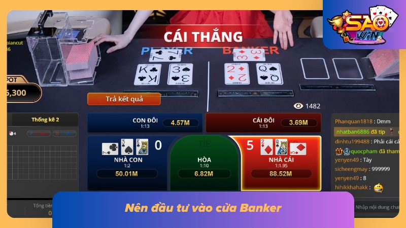 Cửa Banker sở hữu xác suất chiến thắng siêu cao