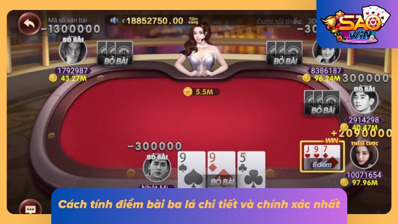 Tổng quan về bước tính điểm quân bài trên tay