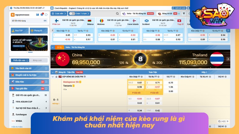 Khái niệm kèo rung hot nhất 2026