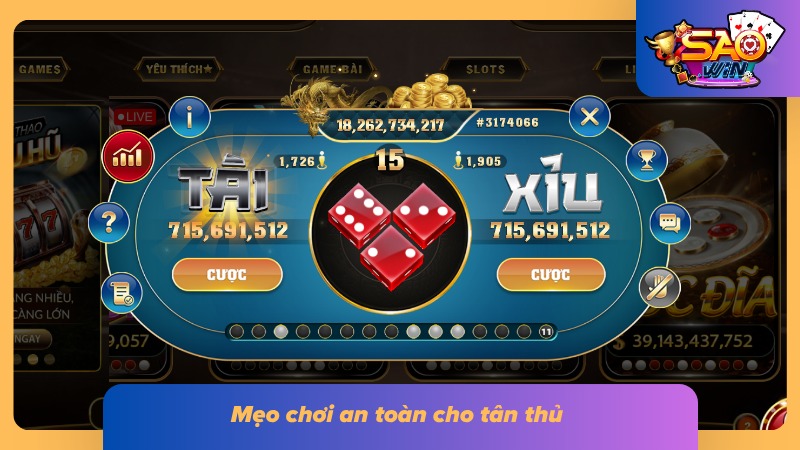 Mẹo nhỏ dành cho tân thủ muốn khám phá sảnh SAOWIN