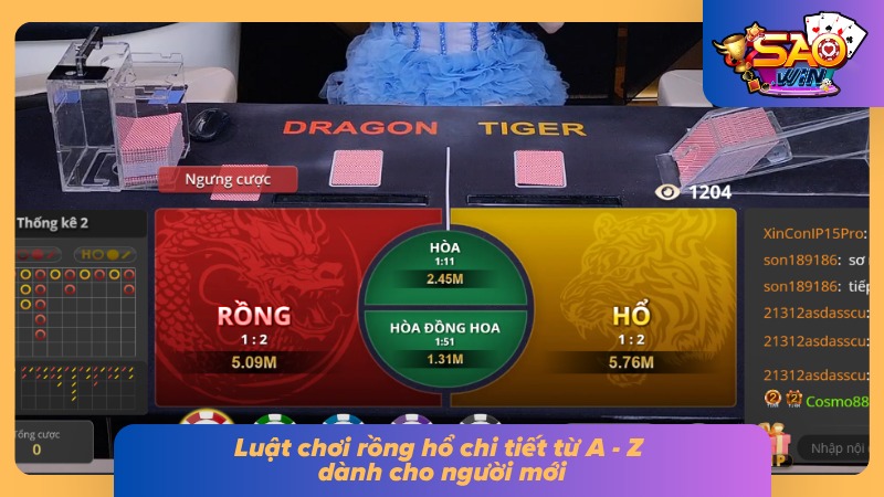 Toàn bộ quy tắc chơi rồng hổ mà hội viên nên nắm rõ